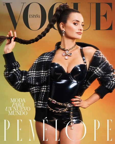 Пенелопа Крус снялась в фотосессии для испанского Vogue